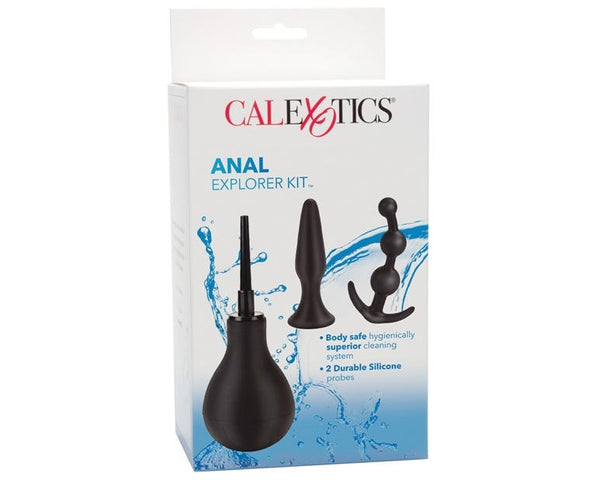 Cal Exotics Rechargeable 10 Function Waterproof Rechargeable Anal Probe Silver main image 1