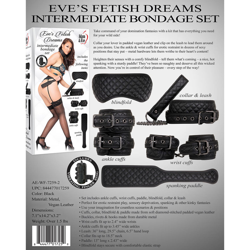 Adam & Eve - Fetish Dreams Intermediate Bondage Set – KinkySoiree