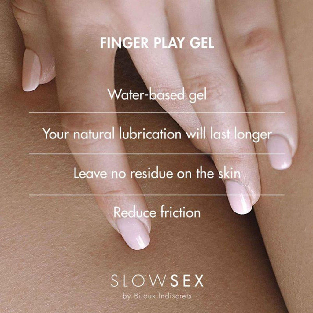 Bijoux Indiscrets - Slow Sex Finger Play Water Based Gel 30ml – KinkySoiree