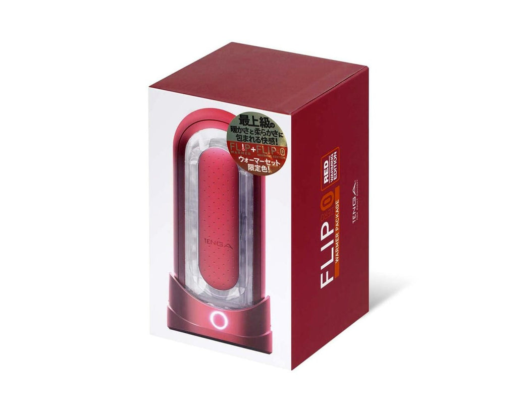 Tenga - Flip Zero Red Warming Edition Masturbator W/Warming Package –  KinkySoiree