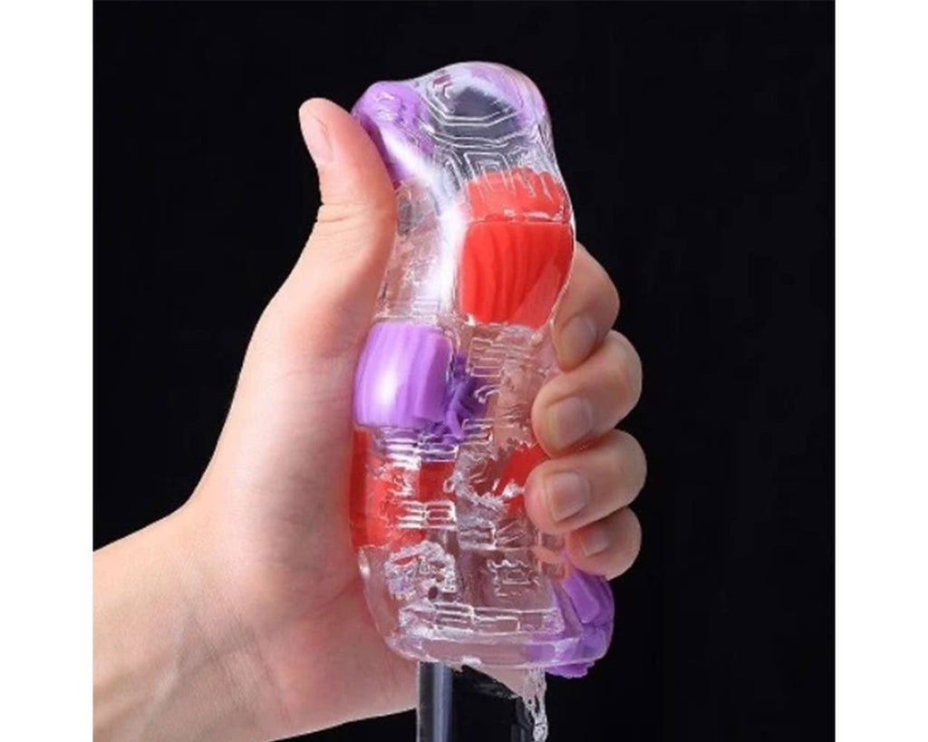 Tenga - Bobble Crazy Cubes Male Masturbator (Devil Hard) - Limited Edi   KinkySoiree